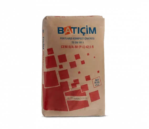 Batıçim CEM II/A-M (P-L) 42.5 R — BATICIM cement u vrećama od 50 kg